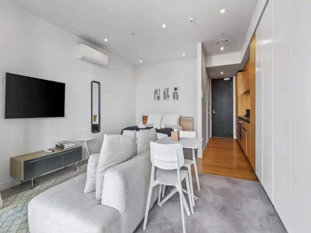 Modern One Bedroom Apartment In Wynyard Quarter Auckland Esterno foto