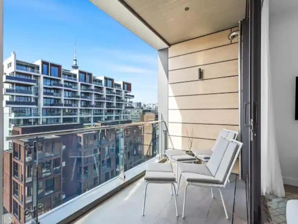 Modern One Bedroom Apartment In Wynyard Quarter Auckland Esterno foto