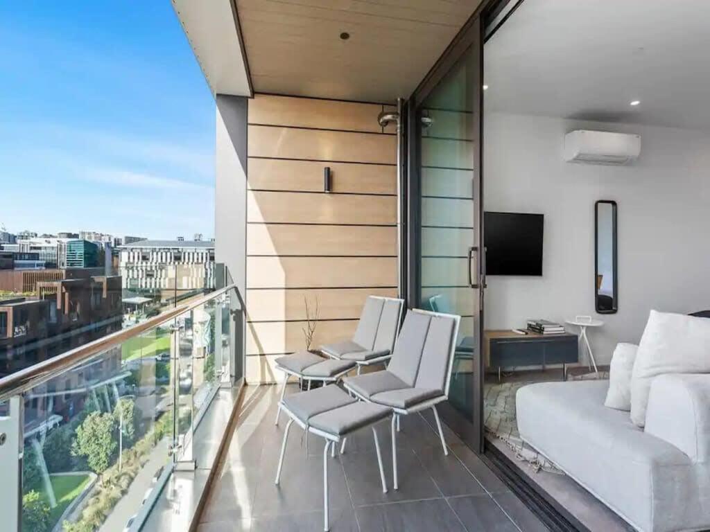 Modern One Bedroom Apartment In Wynyard Quarter Auckland Esterno foto